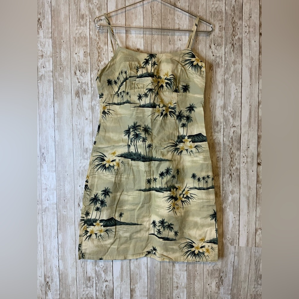 Shannon Marie plumeria island sheath Hawaiian dress
